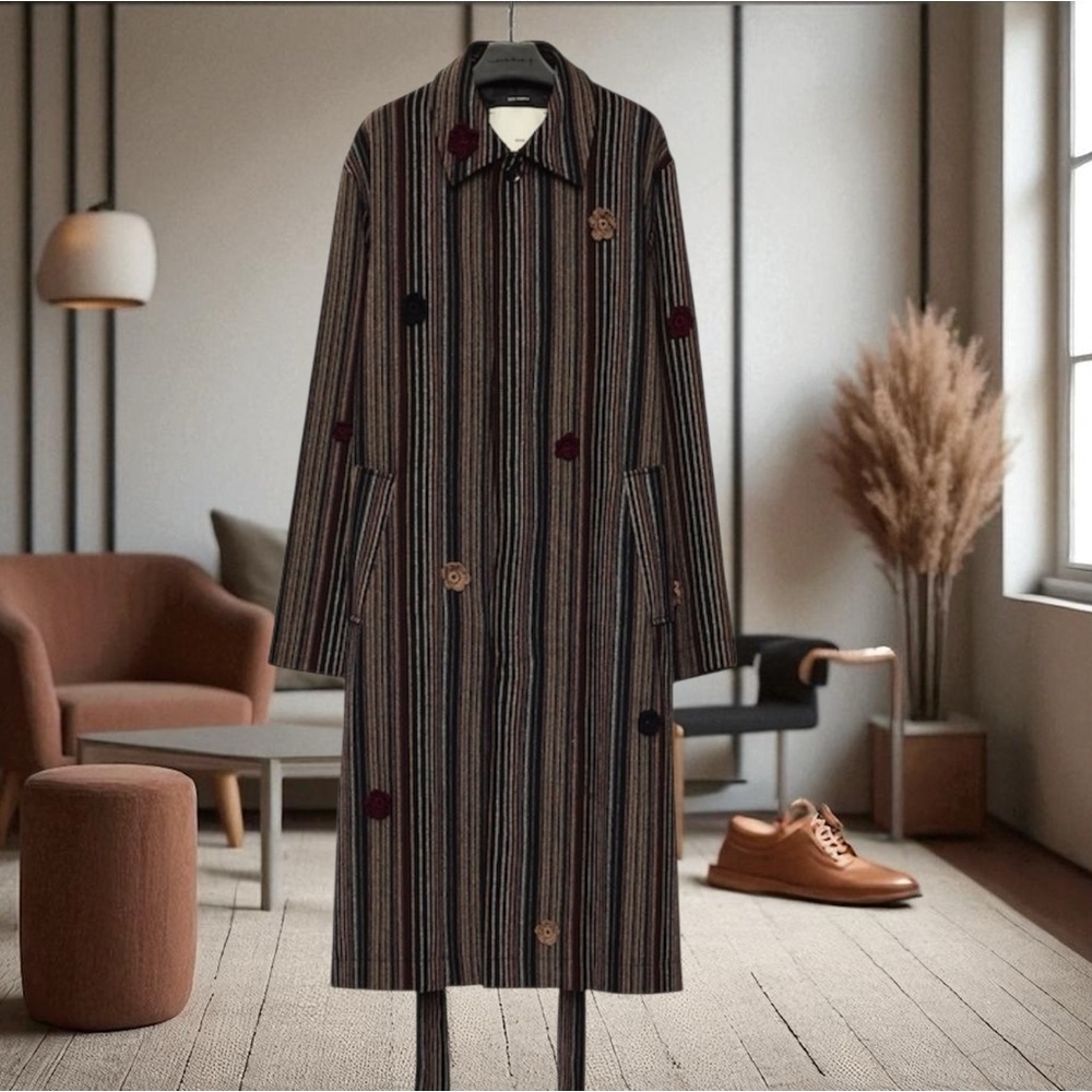Song For The Mute DAISY" MAC Coat Size 48